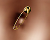 Safety Pin Gold Belly F