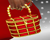 FG~ Red & Gold Purse