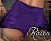 *R* Lacey Shorts Purple