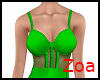 Toria Green Dress - Zoa
