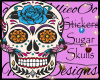 [M]Sticker~Sugar Skull3