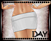 [Day] White minni skirt
