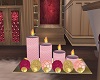 A19~Candles PinknGold