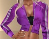 PURPLE TRACK TOP BY BD