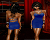 [SL]Blue Open Back Dress