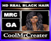 HD REAL BLACK HAIR