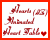(IZ) Hearts Heart Table