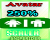 Avatar 250% Scaler Resiz
