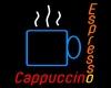 Neon Coffee Cup