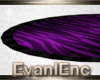 !E! Round Purple Rug 