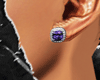 PURPLE EARRINGS