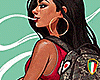 Street Girl Pose+Sit