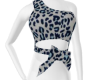 {TR} Leopard Blue Top