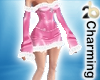 pink xmas dress