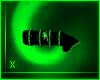 x- toxic green arms