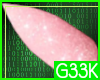 [G] Pink Glitter Nails