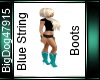 [BD] Blue String Boots