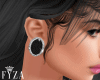 Earrings Black Clara