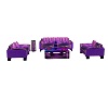 Purple Couch Set