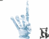 Skeleton Ice Hand Animat