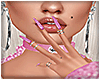 Pink Girl Nails