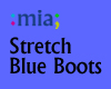 Stretch Blue Kinky Boots
