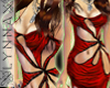 [LYN] Flower Red dress