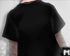 x Long T-Shirt Black