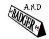 Badger Library Nameplate