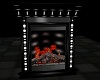 Black PVC Fireplace