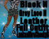 BLACK N GREY LACE,LEATHA
