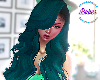 Ombre teal hair