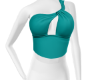 {L} Halter Teal