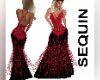 SequinCorsetRedBlack