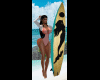 Mer Surfboard With Poses