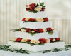 A Rose Wedding Cake