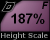 D► Scal Height*F*187%