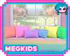 Kids Rainbow Pillows