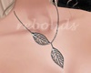 Necklace Silver Leaf
