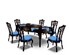 Blue highlighted dining