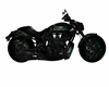 Green Galaxy Motorcycle