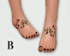 B! Feet w Kanjing Tattoo