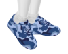 blue camo shoes