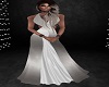 Silver Satin Gown