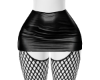 ! B Skirt & Fishnets