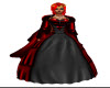 Gothic Red n Black Dress