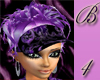 *B4* Purple Hair&Hat