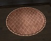 Brown Shades  Round Rug