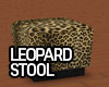 Leopard Stool