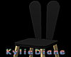 Bunny Chair Black